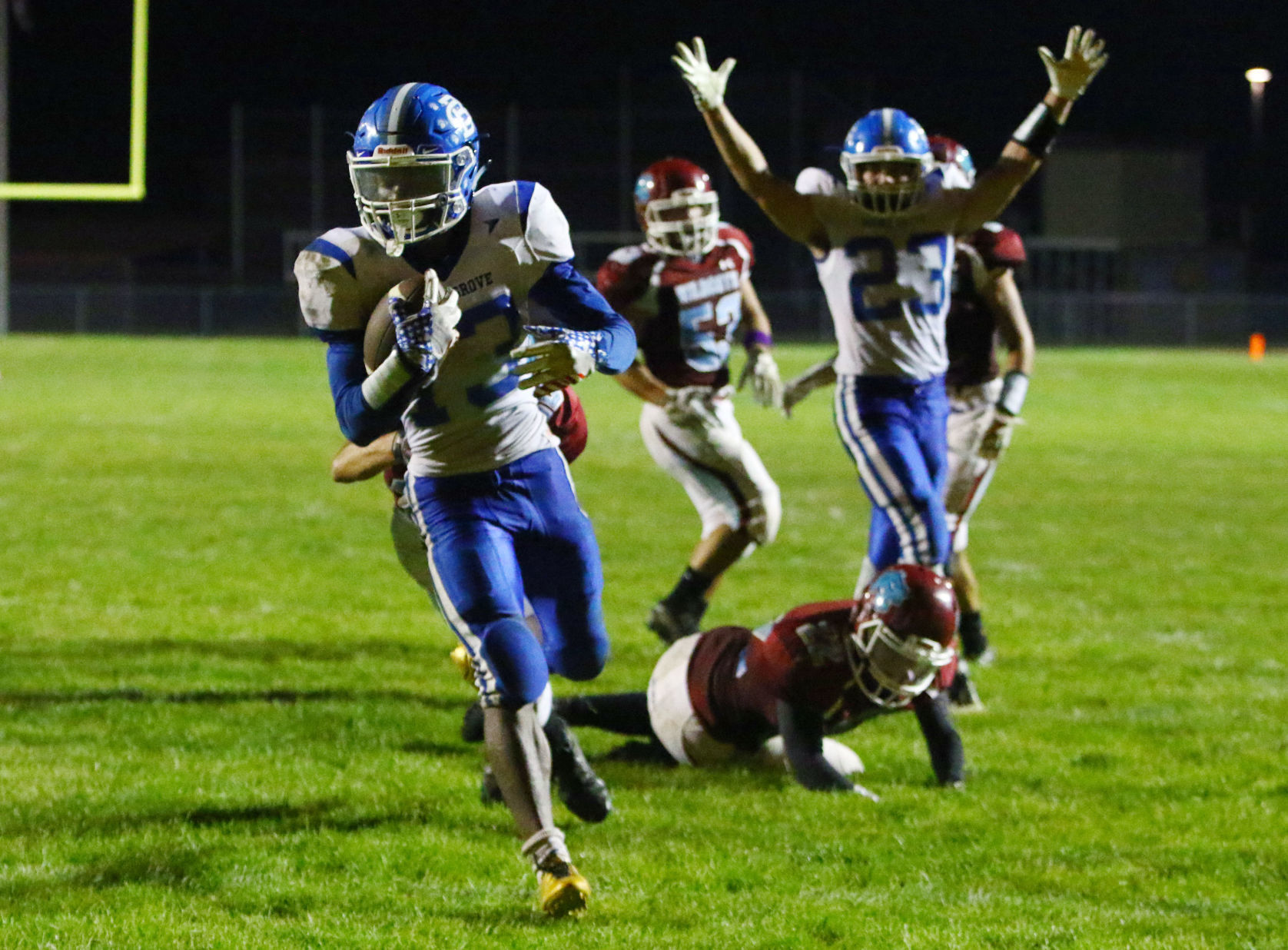 Boone Grove at Hanover Central football